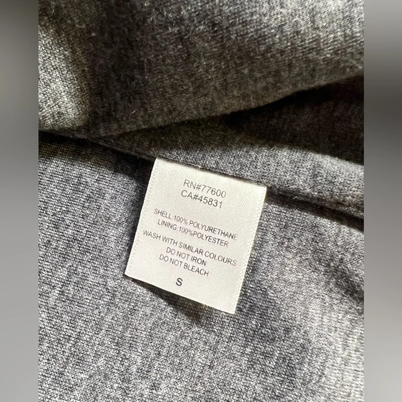 CHASER Black faux leather waterfall jacket size‎ S - Picture 10 of 12